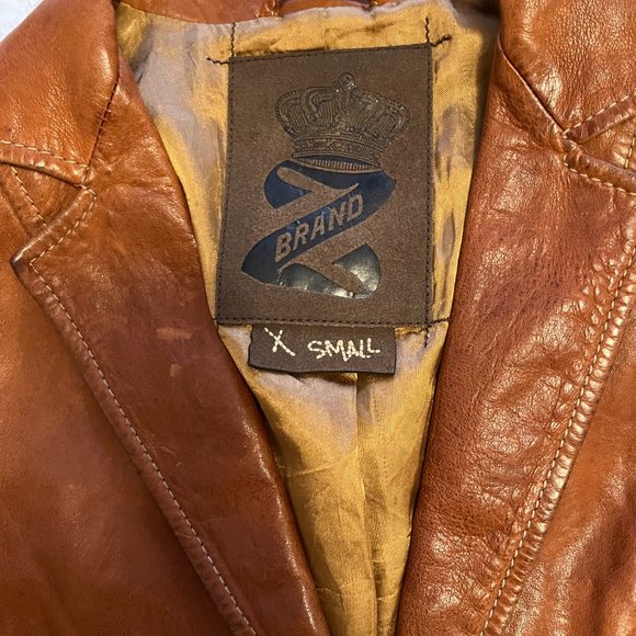 Z-Brand Leather Blazer - Picture 3 of 4